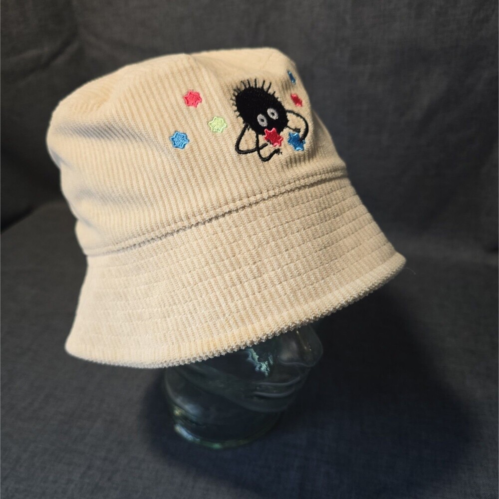 Studio Ghibli Spirited Away Soot Sprites Corduroy Bucket Hat